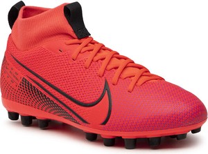 Czerwone buty sportowe dziecięce Nike dla dziewczynek