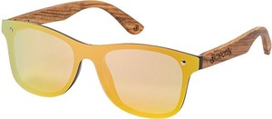 Żółte okulary damskie Meatfly