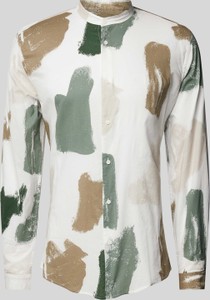 Koszula Antony Morato ze stójką z bawełny z długim rękawem