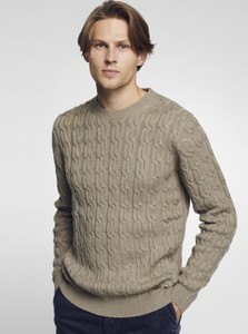 Sweter Ochnik z okrągłym dekoltem