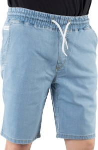 Niebieskie spodenki Elade z jeansu