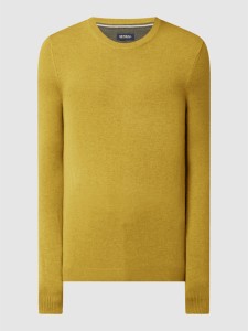 Żółty sweter McNeal z kaszmiru