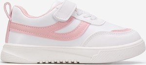 Różowe buty sportowe dziecięce Zapatos dla dziewczynek na rzepy