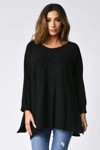 Czarny sweter Plus Size Company