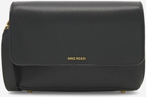 Czarna torebka Gino Rossi na ramię matowa