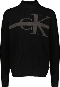 Sweter Calvin Klein z nadrukiem