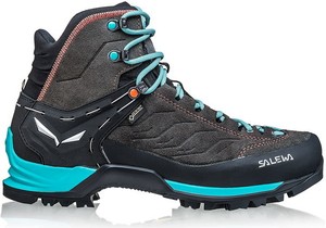 Buty trekkingowe Salewa w sportowym stylu sznurowane z płaską podeszwą