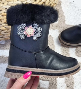 Buty dziecięce zimowe Pantofelek24 dla dziewczynek