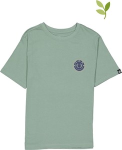 Zielona koszulka dziecięca DC Shoes z bawełny dla chłopców
