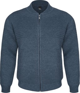 Niebieski sweter M. Lasota ze stójką