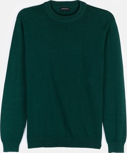 Zielony sweter Gate w stylu casual z bawełny