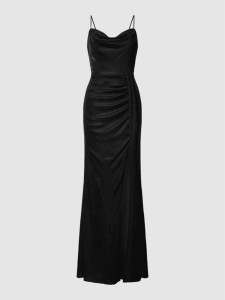 Czarna sukienka Luxuar Fashion