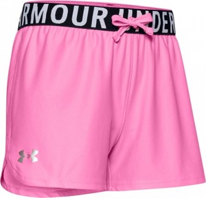 Różowe szorty Under Armour w sportowym stylu