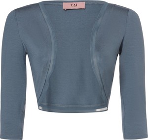Niebieski sweter VM w stylu casual z szyfonu