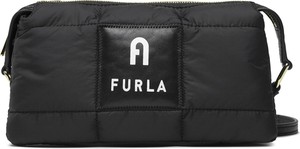 Czarna torebka Furla średnia na ramię