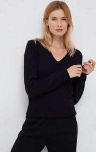 Czarny sweter United Colors Of Benetton w stylu casual