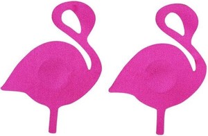 Lovita.pl Naklejki na sutki w kształcie flamingów - Różowy