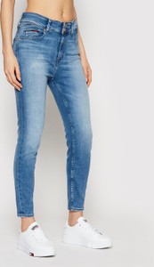 Niebieskie jeansy Tommy Jeans z jeansu w stylu casual