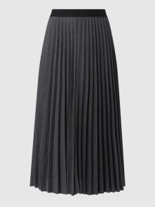 Tom Tailor Plisowana sp\u00f3dnica czarny W stylu casual Moda Spódnice Plisowane spódniczki 