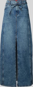 Granatowa spódnica Hugo Boss z jeansu