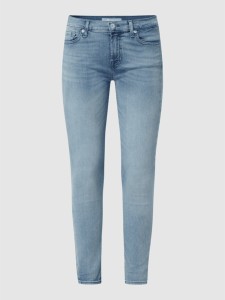 Niebieskie jeansy 7 for all mankind z bawełny w street stylu
