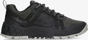 Czarne buty sportowe Timberland w sportowym stylu sznurowane