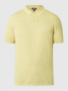 Żółty t-shirt Esprit z krótkim rękawem