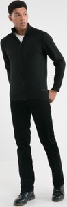 Czarny sweter Big Star z wełny ze stójką w stylu klasycznym