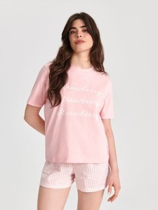 Różowa piżama Sinsay