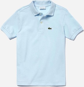 Niebieska koszulka dziecięca Lacoste dla chłopców