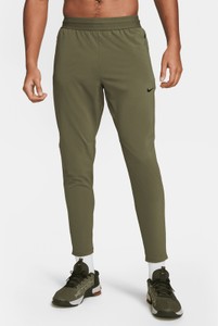 Zielone spodnie Nike z tkaniny