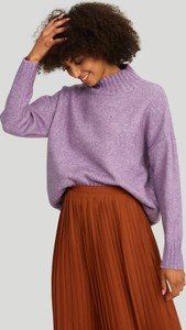 Fioletowy sweter Greenpoint w stylu casual