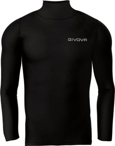 Czarna koszulka z długim rękawem Givova