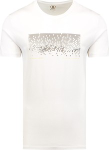 T-shirt Bogner z tkaniny z krótkim rękawem w młodzieżowym stylu