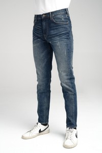 Niebieskie jeansy Lee w stylu casual