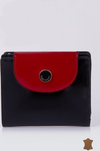 Czerwony portfel Monnari