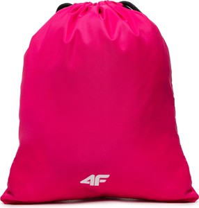 Różowy plecak 4F w sportowym stylu