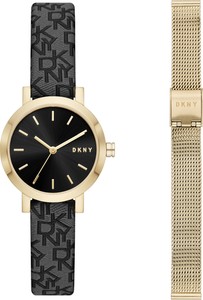 Zegarek DKNY Soho Gift Set NY6616SET Gold/Black