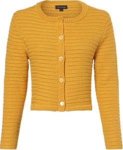Żółty sweter Franco Callegari z bawełny
