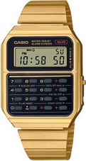 Casio Zegarek Vintage Edgy CA-500WEG-1AEF Złoty