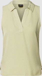 Bluzka Vero Moda w stylu casual z dekoltem w kształcie litery v bez rękawów