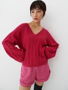 Różowy sweter Mohito