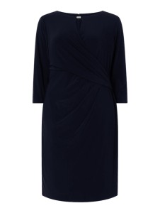 Sukienka Ralph Lauren z dekoltem w kształcie litery v z długim rękawem