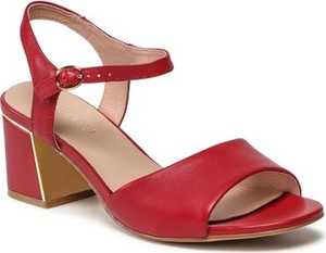 Czerwone sandały Lasocki