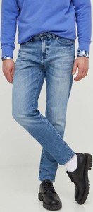 Niebieskie jeansy Hugo Boss