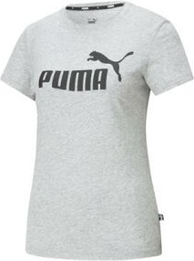 Bluzka Puma z okrągłym dekoltem w sportowym stylu z bawełny