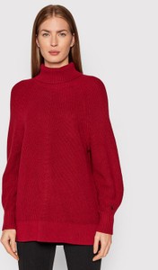 Czerwony sweter Calvin Klein