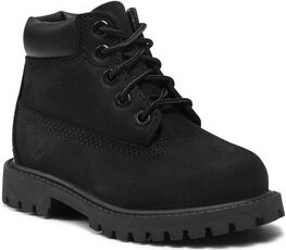 Czarne buty dziecięce zimowe Timberland