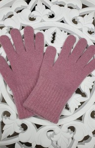 Różowe rękawiczki Kamea