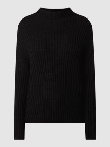 Czarny sweter Marc O'Polo DENIM z wełny w stylu casual